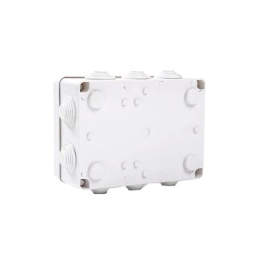 IP65 un ABS ūdensnecaurlaidīga plastmasas sadales kārba
